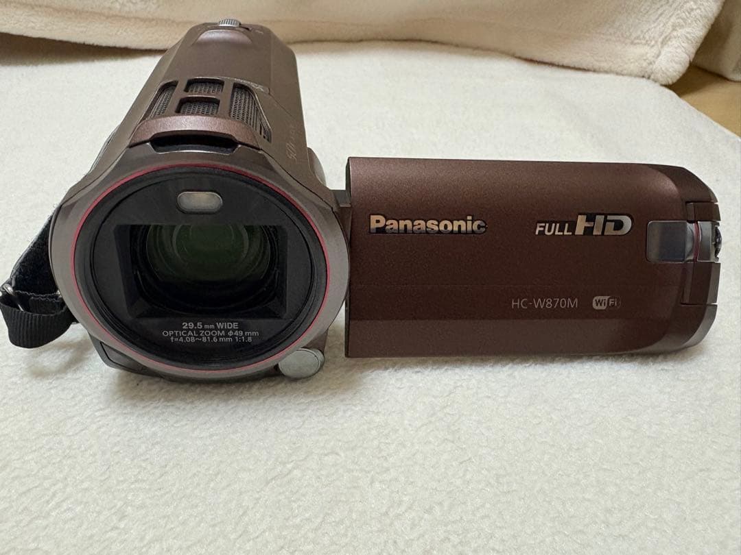 Panasonic パナソニック　ビデオカメラ　HC-W870M ケース付き