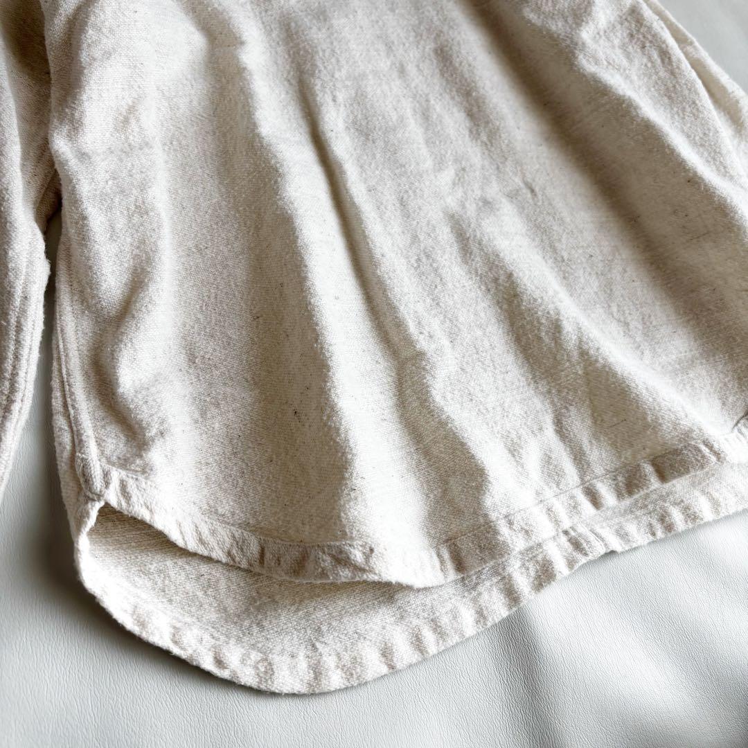 ussato うさと　うさとの服　手織り　ハンドメイド　プルオーバー　手紡ぎ