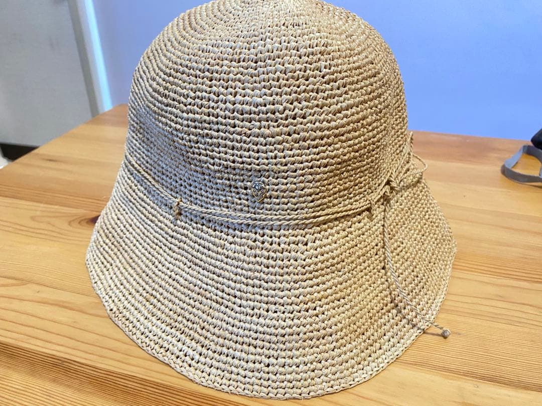 【HELEN KAMINSKI ヘレンカミンスキー】 ラフィアハット保存袋付き