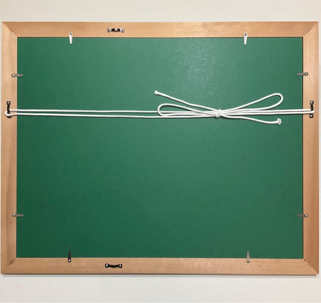 絵画・額縁・版画・渡辺 美香子・新品未使用・可愛い・美術品・インテリア・雑貨