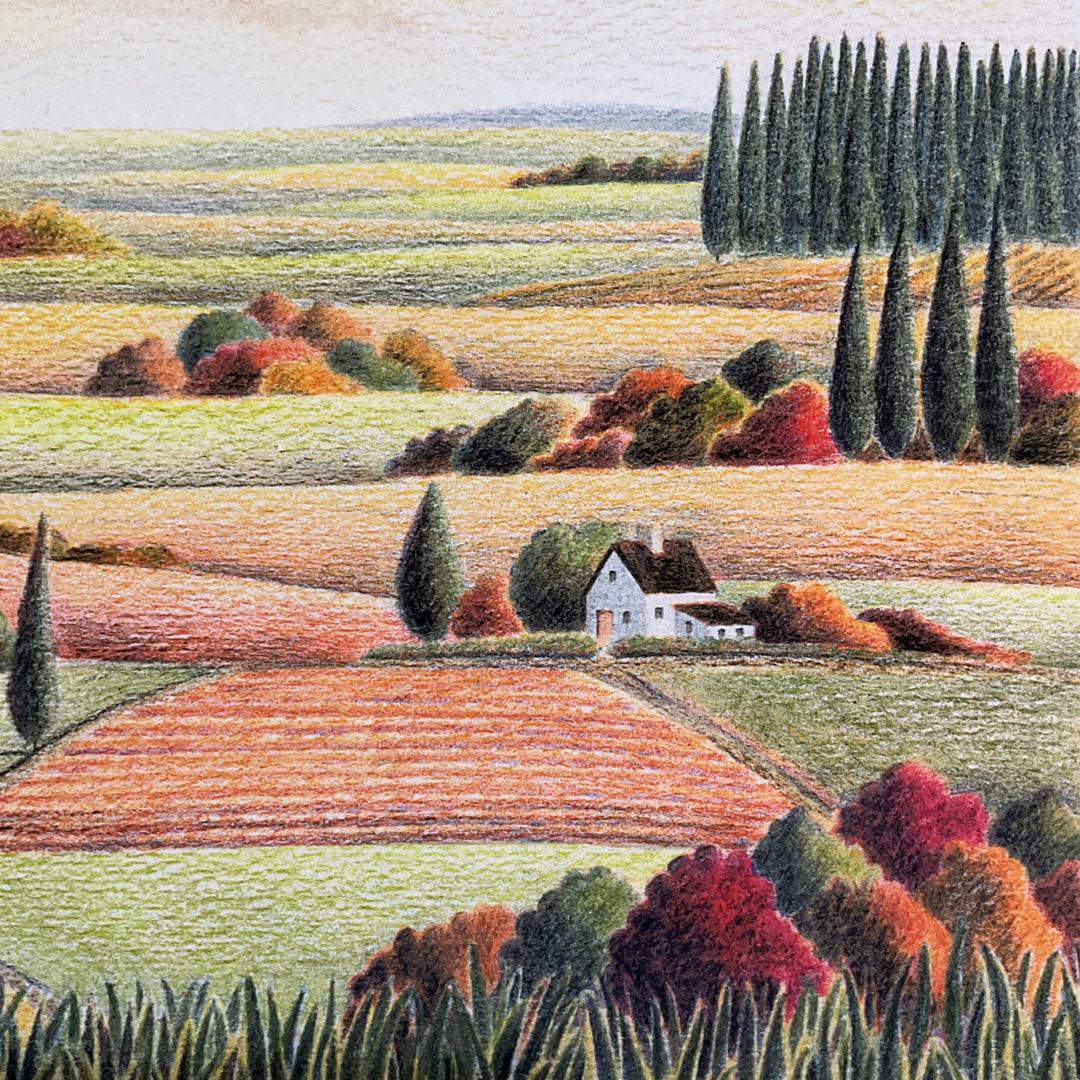 絵画・額縁・版画・渡辺 美香子・新品未使用・可愛い・美術品・インテリア・雑貨