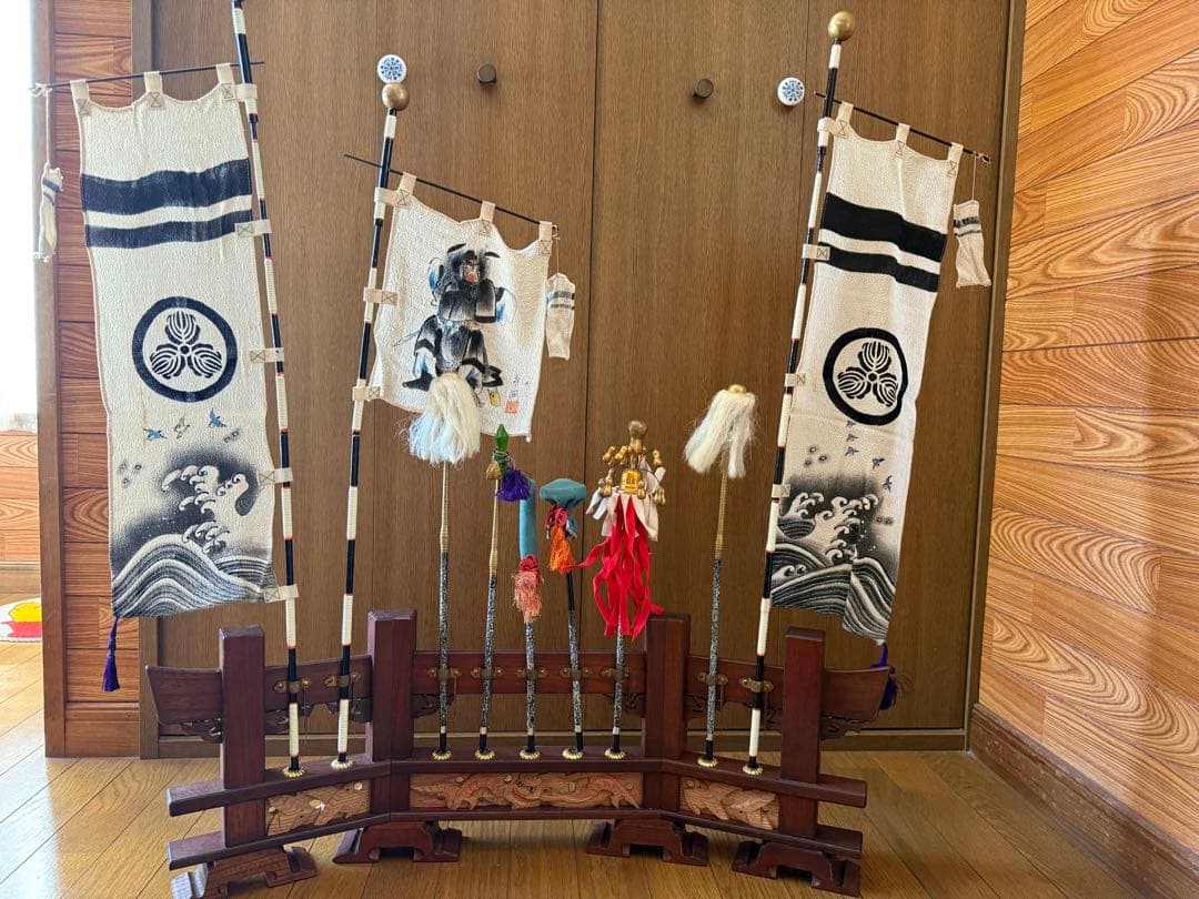 専用　御座敷幟枠五月人形