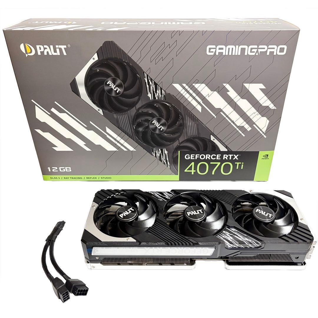 グラフィックボード・グラボ・ビデオカード PALIT GeForce RTX 4070 Ti 12GB
