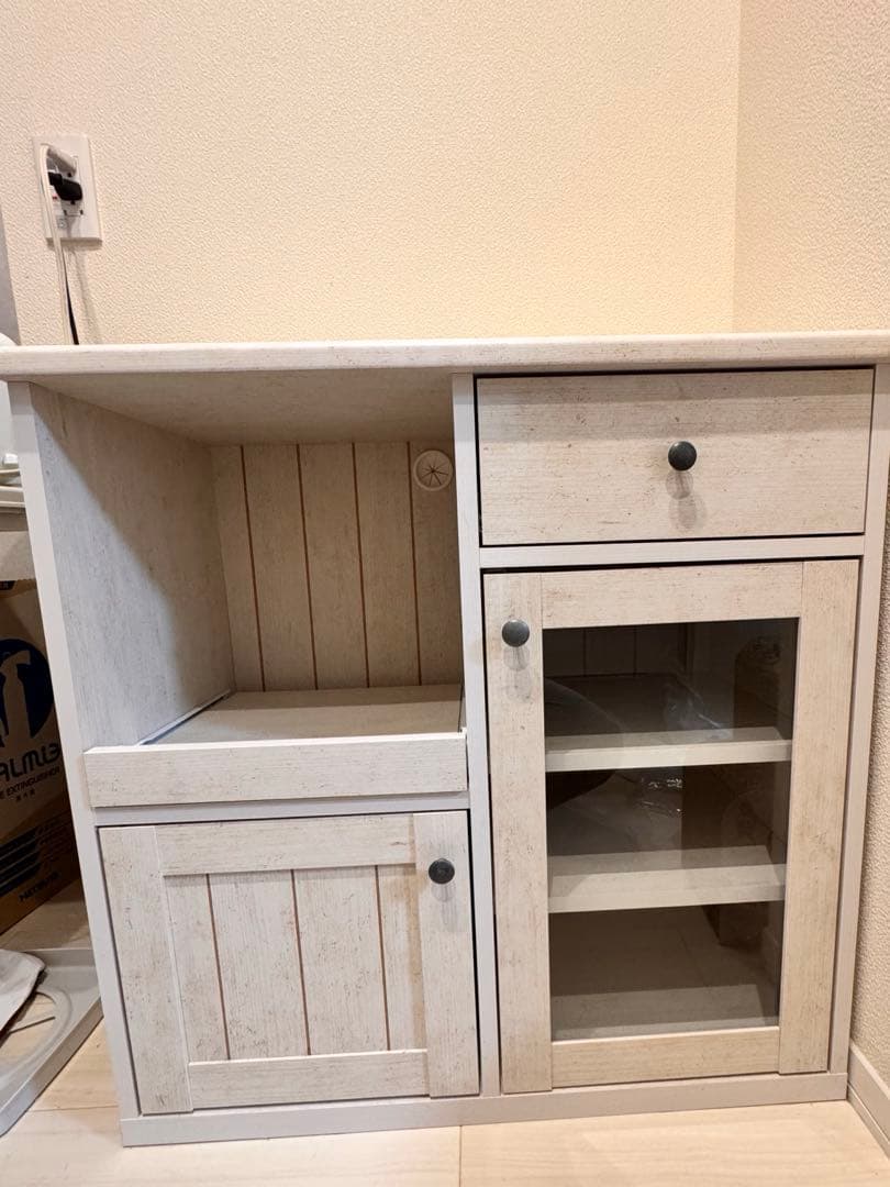 ニトリ　カウンターワゴン （リズバレーSLM8075S）