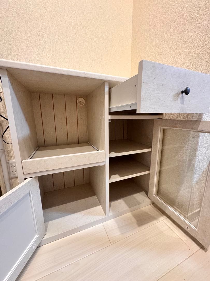 ニトリ　カウンターワゴン （リズバレーSLM8075S）