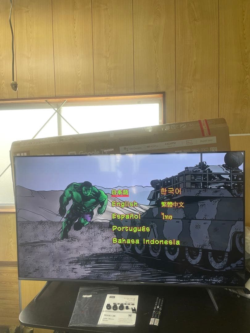 TCL 55P71B 4K液晶テレビ スマートテレビ 55型