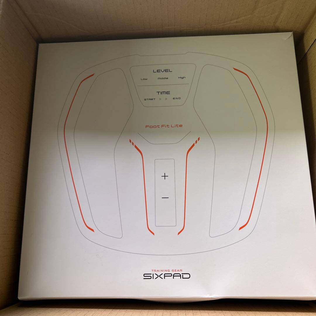 【シックスパッド】フットフィットライト ブラック