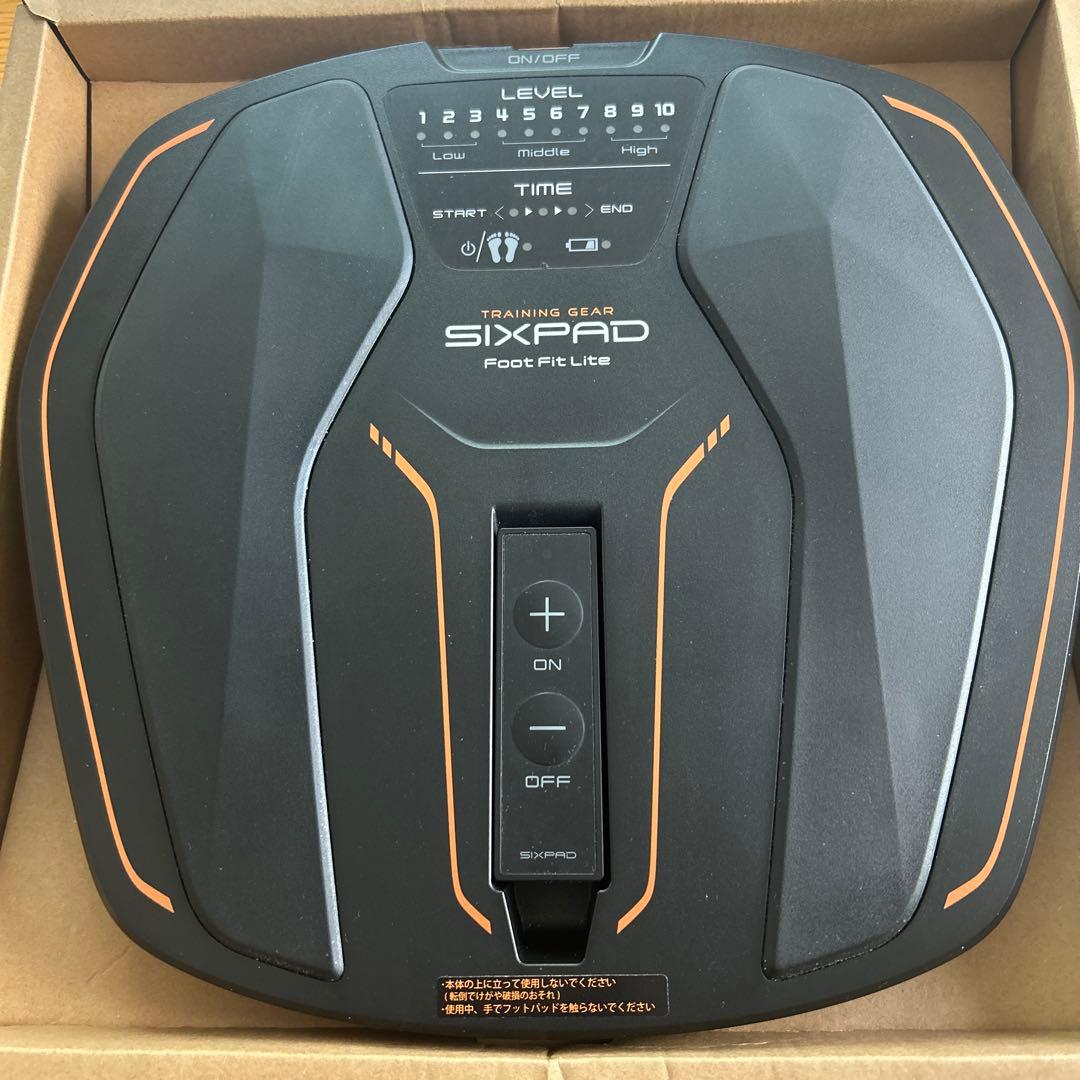 【シックスパッド】フットフィットライト ブラック