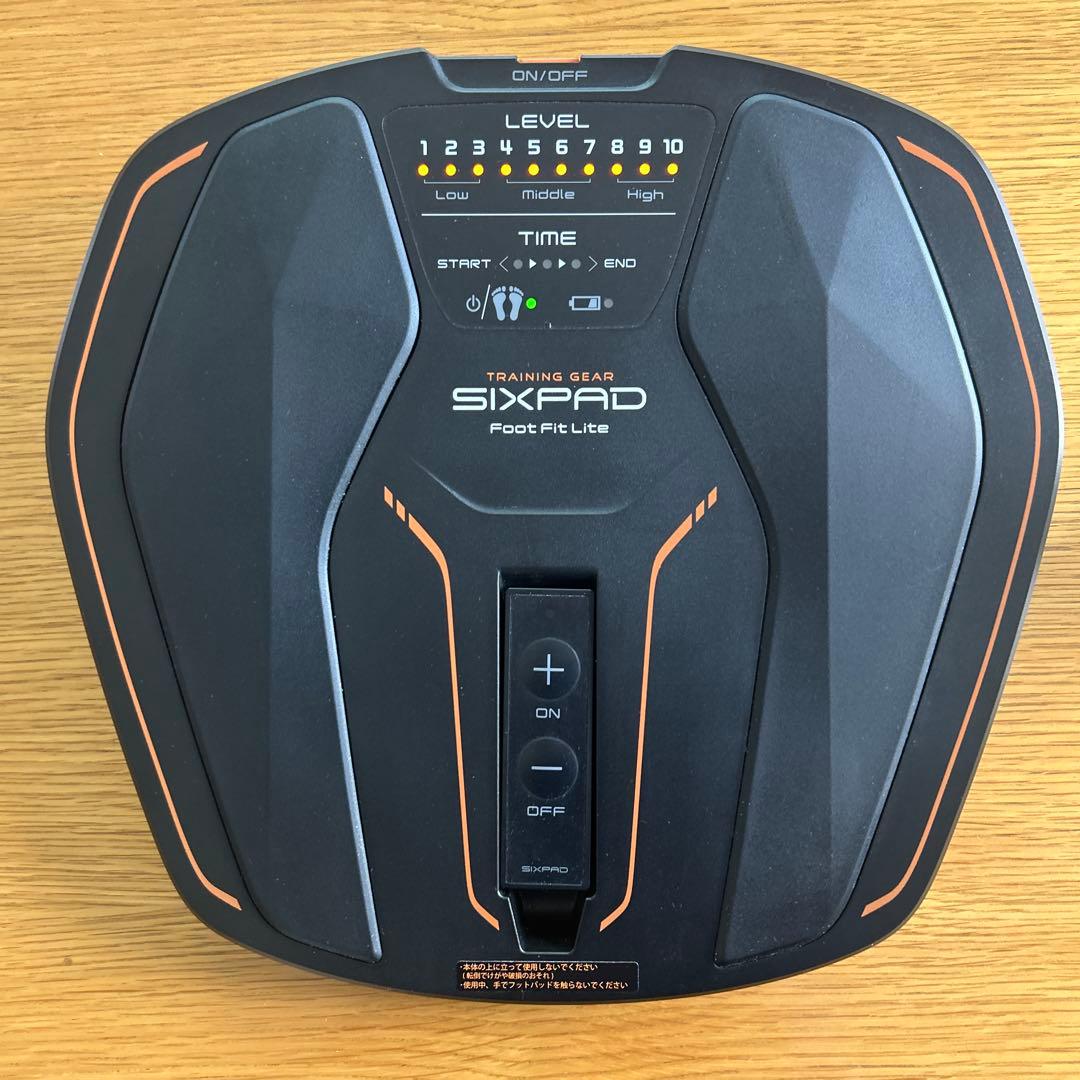 【シックスパッド】フットフィットライト ブラック