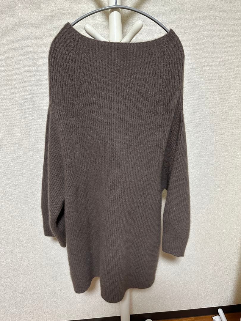 【値下げ中】FRAY I.D /フレイアイディー ラクーンニットミニワンピース