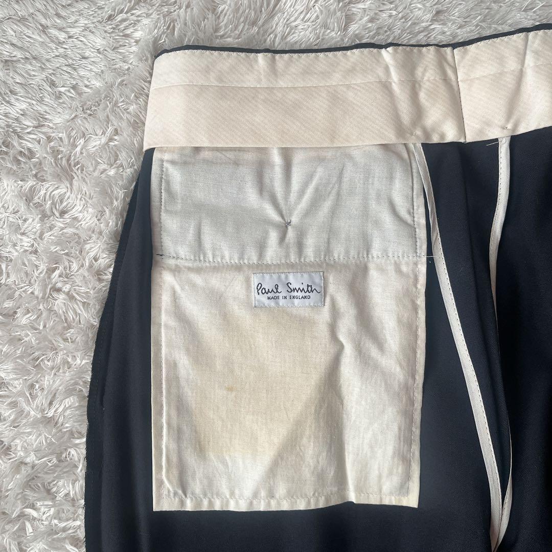 ポールスミス ダブルジャケット スーツセットアップ ダークネイビー ウール