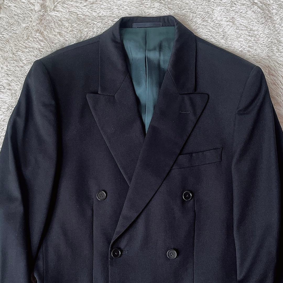 ポールスミス ダブルジャケット スーツセットアップ ダークネイビー ウール