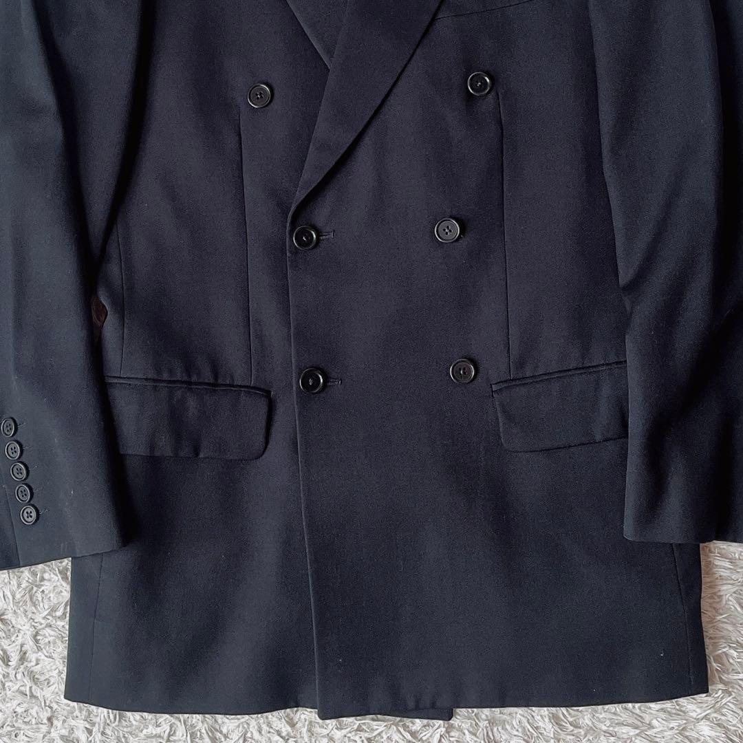 ポールスミス ダブルジャケット スーツセットアップ ダークネイビー ウール