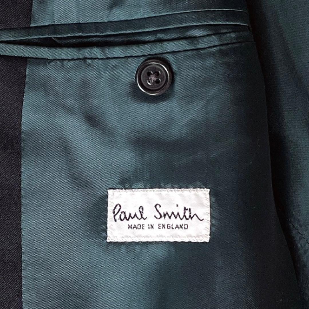 ポールスミス ダブルジャケット スーツセットアップ ダークネイビー ウール