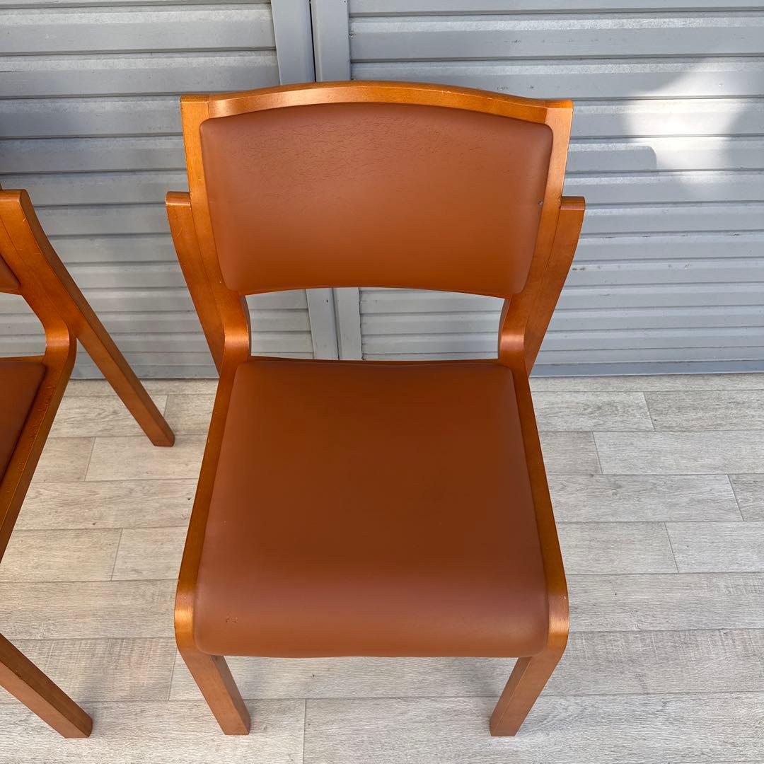 arflex アルフレックス NU ダイニングチェア　2脚セット　現状