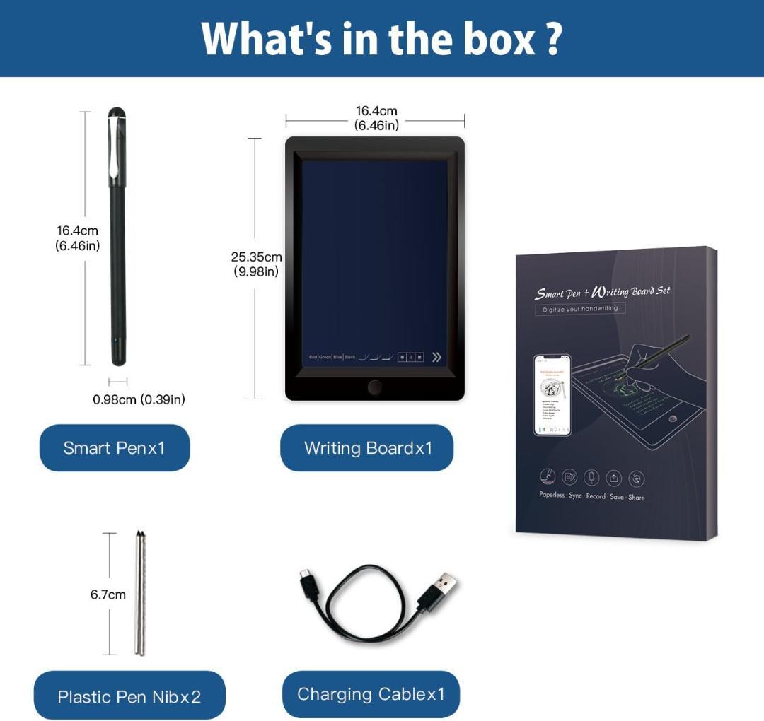 【新品未開封】Bluetooth 5.0 スマートペン 書き込みボードセット