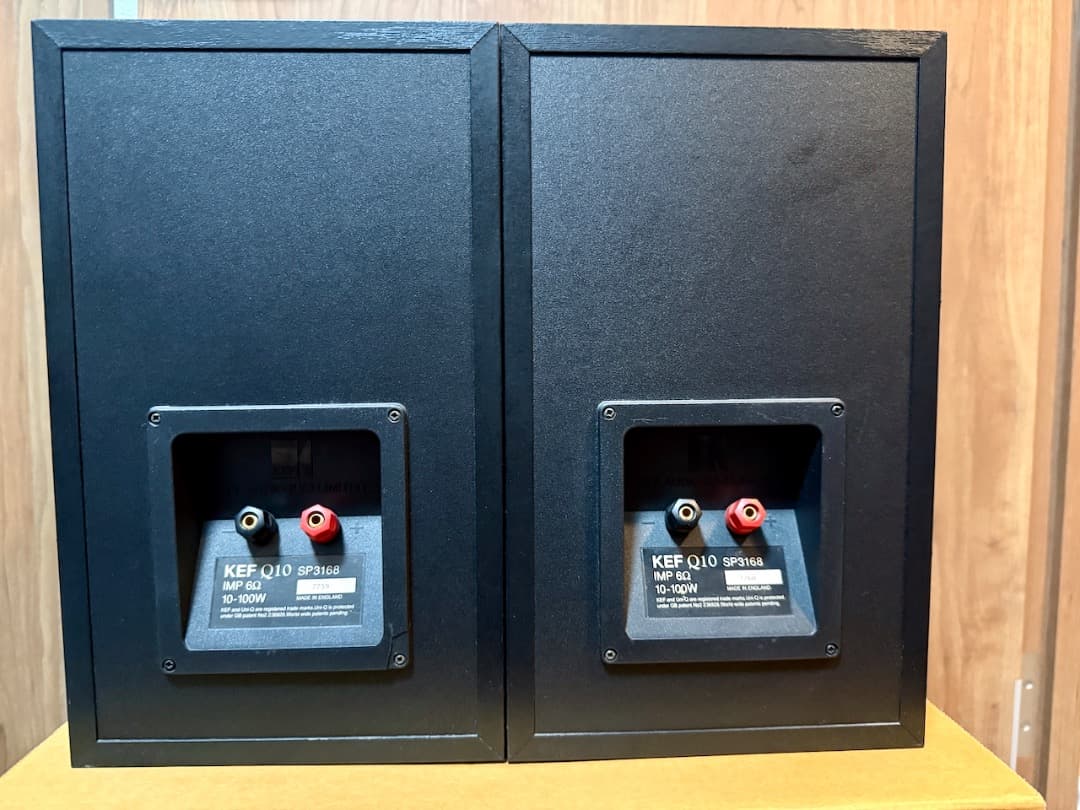 KEF Q10 同軸スピーカー 黒 90年代の名機