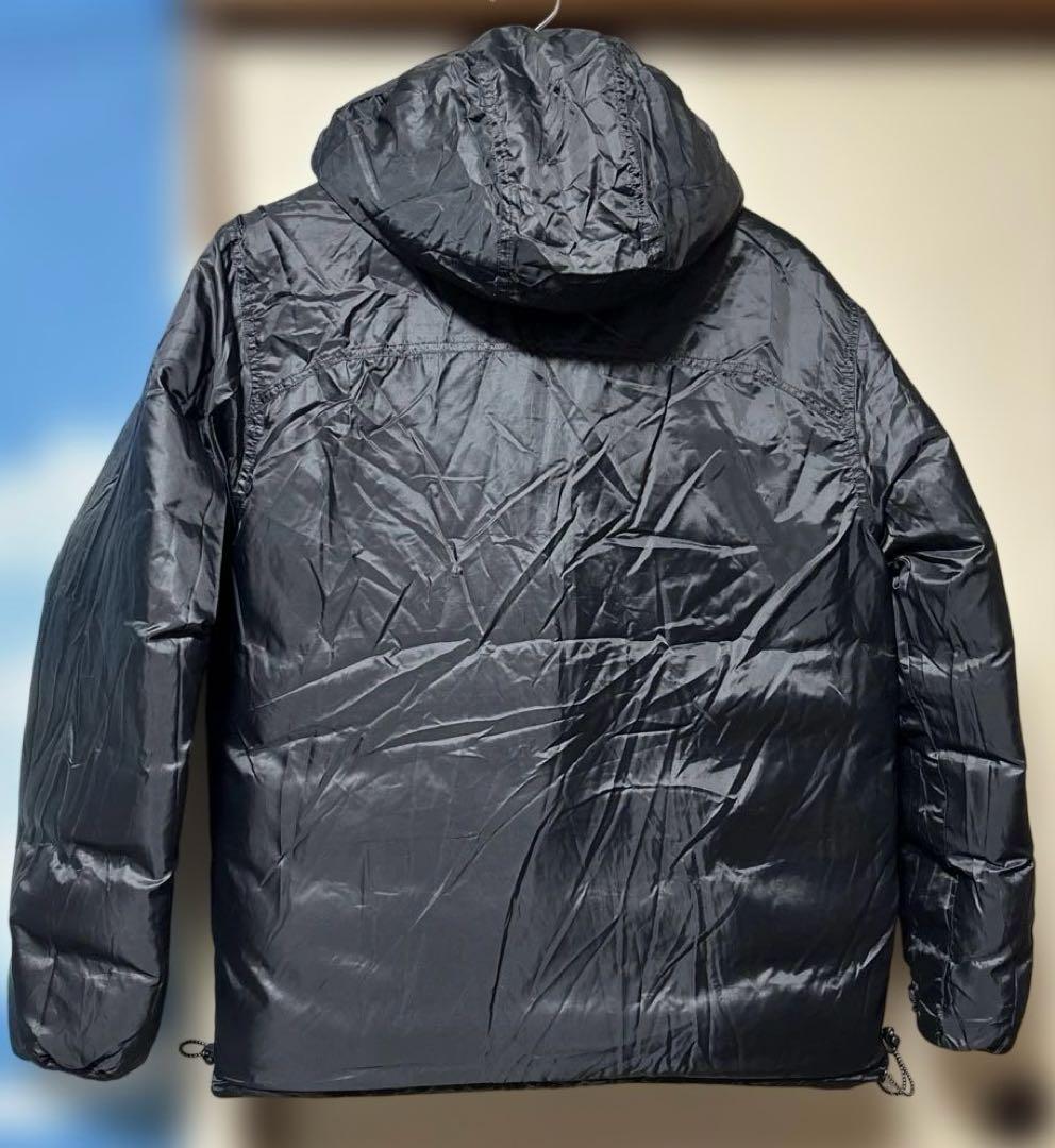 Eddie Bauer(エディーバウアー)リバーシブルフーデットダウンジャケット