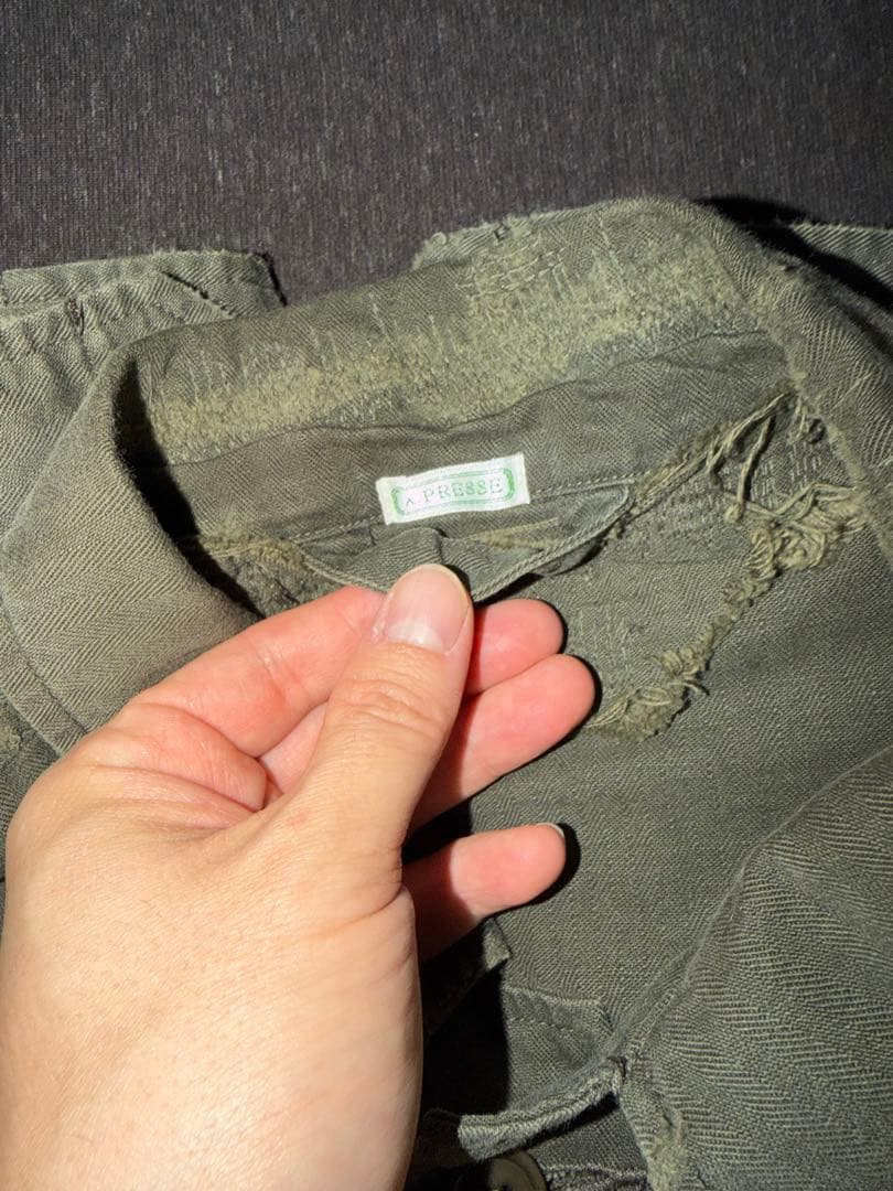 Vintage US Army Jungle Fatigue Jacket ２
