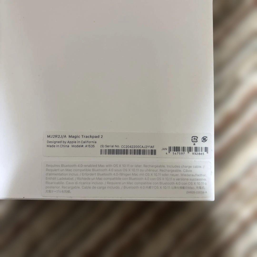 使用期間少 Apple Magic Trackpad2 Lightning