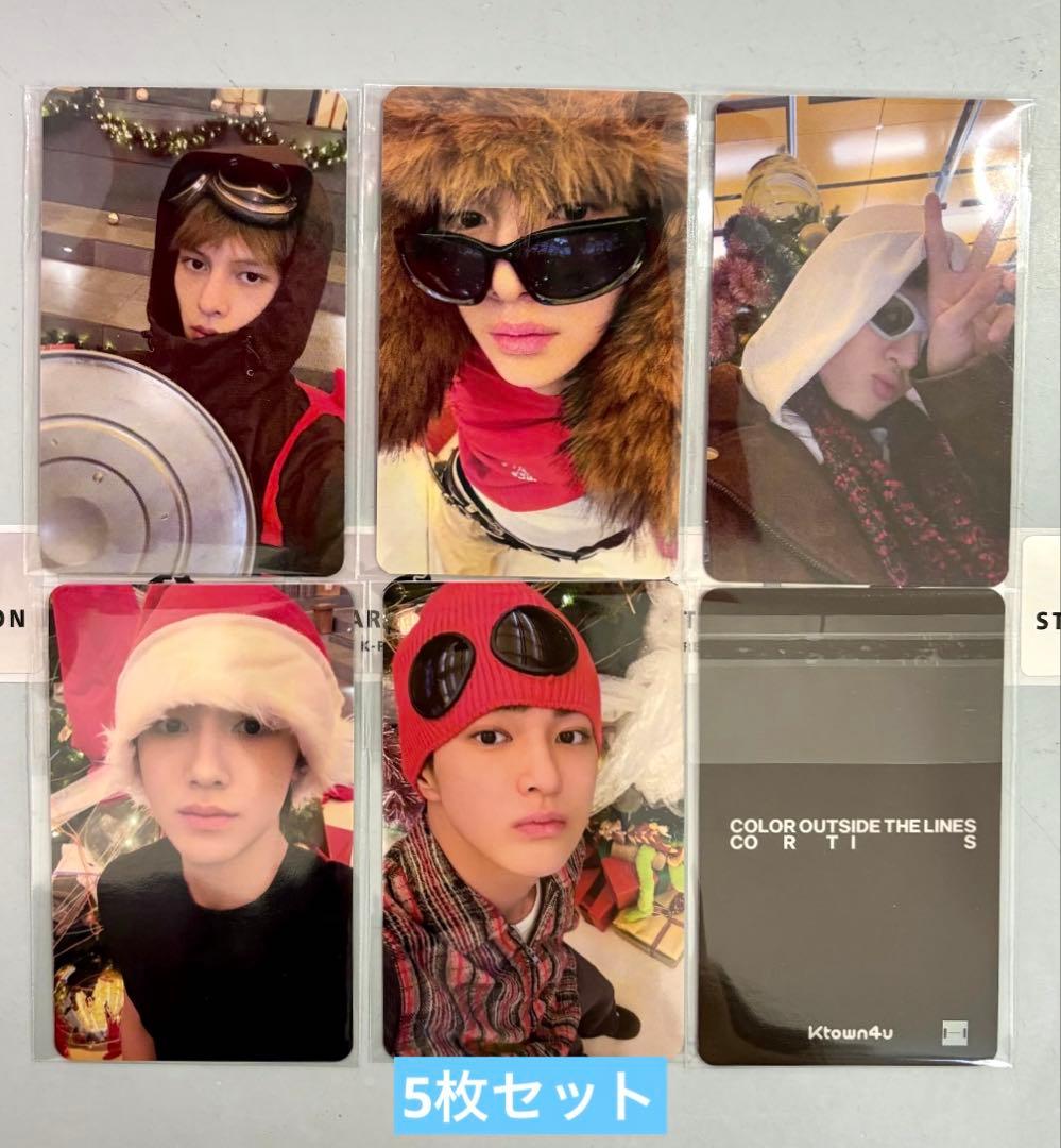 CORTIS 1st ktown4u ラキドロ クリスマス トレカ 5枚セット
