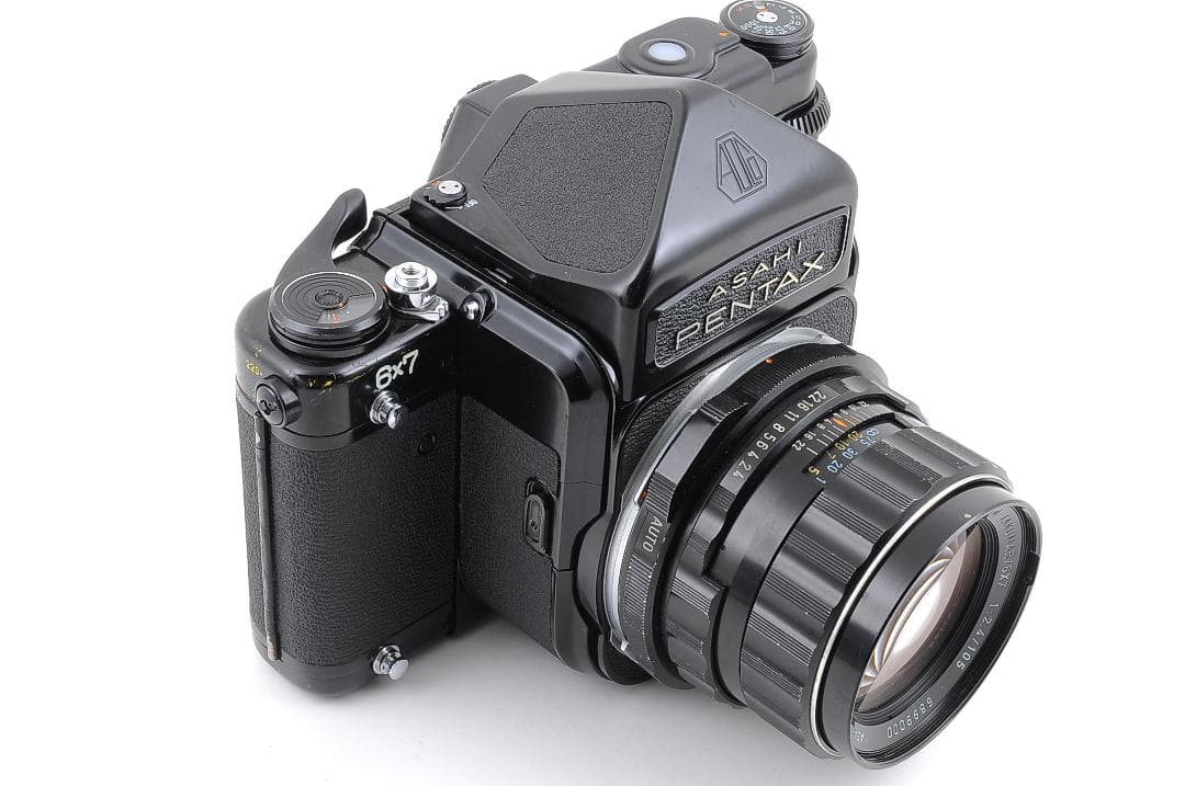 Pentax 67 6x7 TTL 105mm 200mm セット 美品