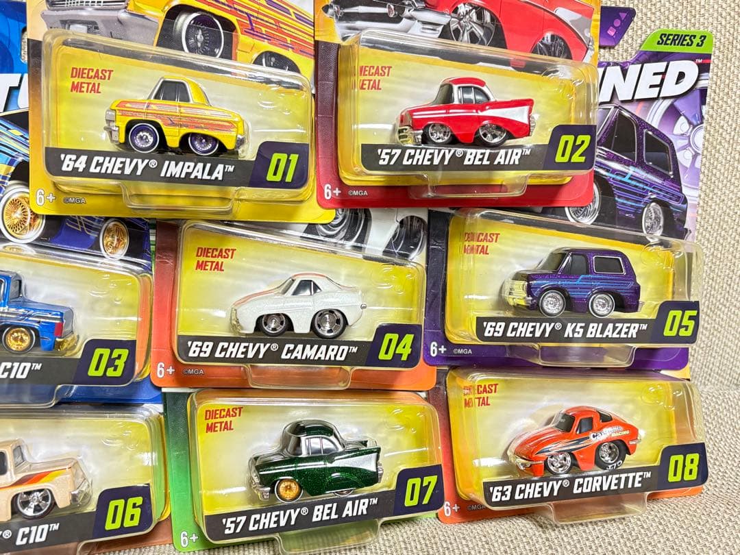 8台セット CAR TUNED SERIES 3 lowrider 等