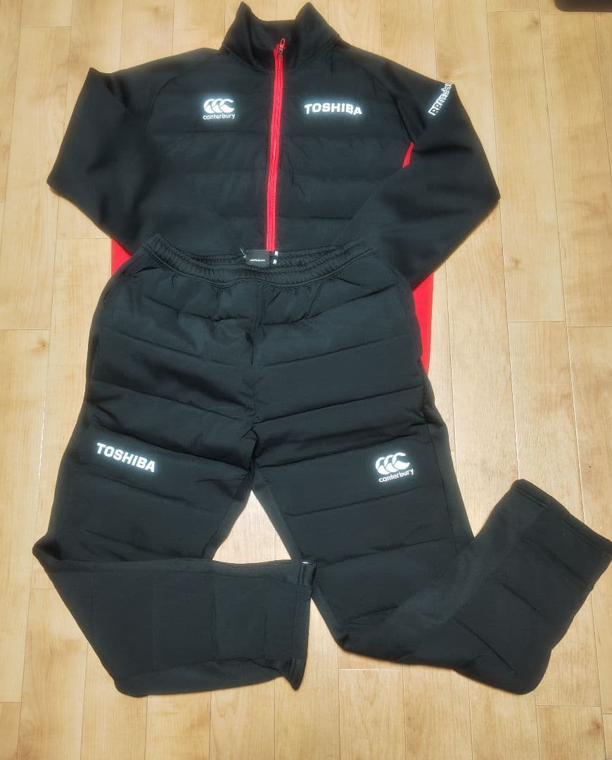 東芝ブレイブルーパス東京 ウォームアップウェア 3L 黒/赤