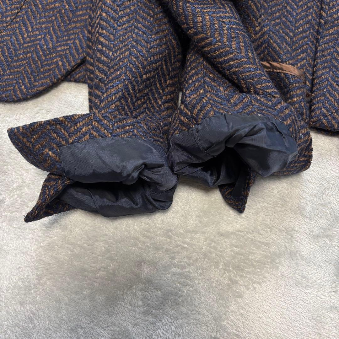 美品✨タリアトーレ カシミヤ ヘリンボーン テーラードジャケット シルク 2B