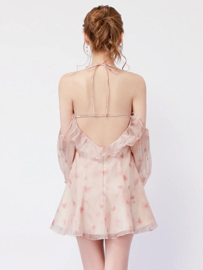 ピンクAR26801 AngelR キャバドレス　ローブドフルール　ブリエ系