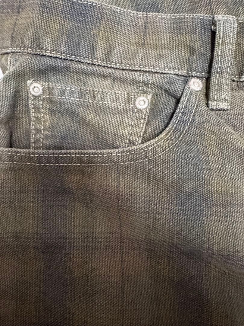 Stussy big ol jeans ハーフデニム