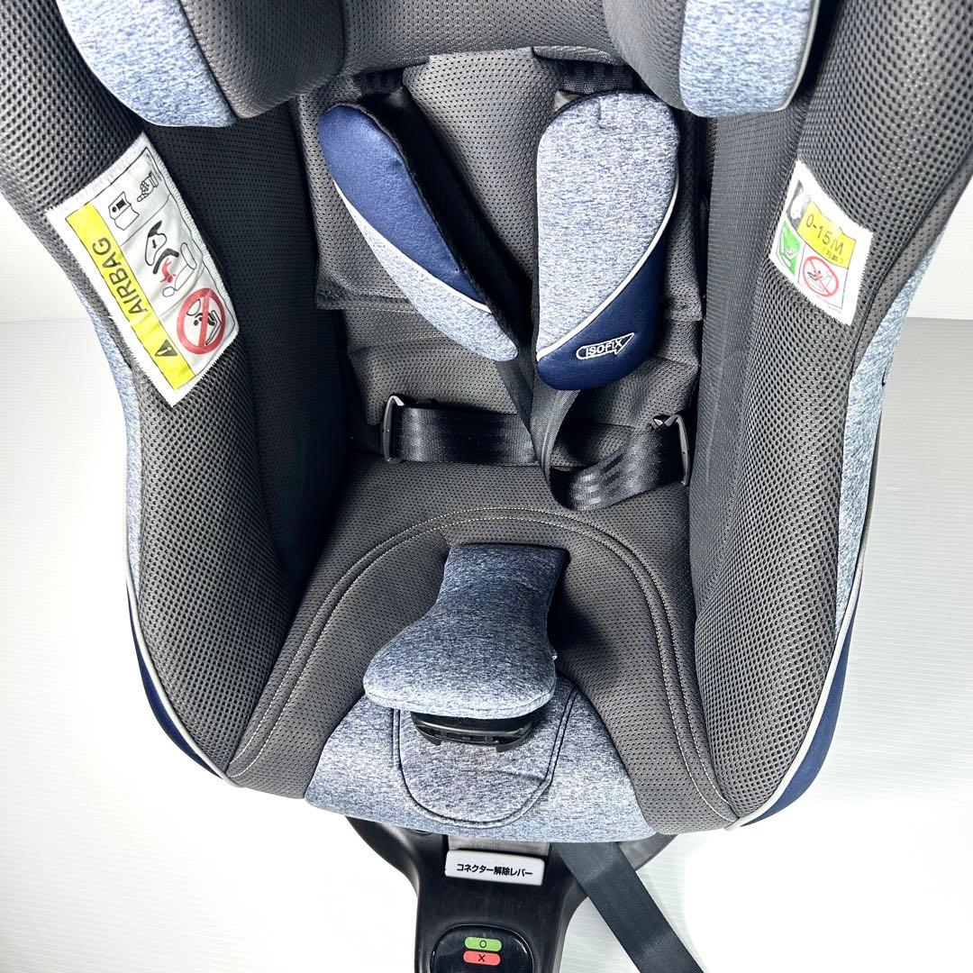 極美品 Aprica アップリカ クルリラ プロテクト ISOFIX R129