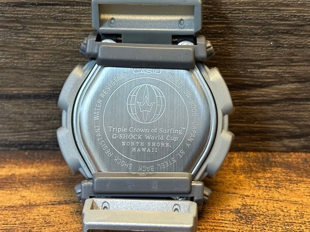 CASIO G-SHOCK DW-9000 トリプルクラウン　シルバー　美品