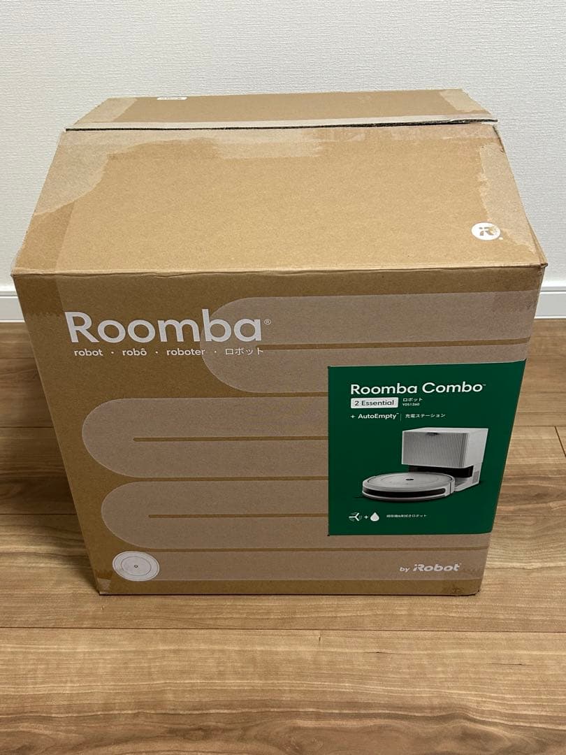 【紙パック5枚付】ルンバ コンボ 2 Essential ホワイト