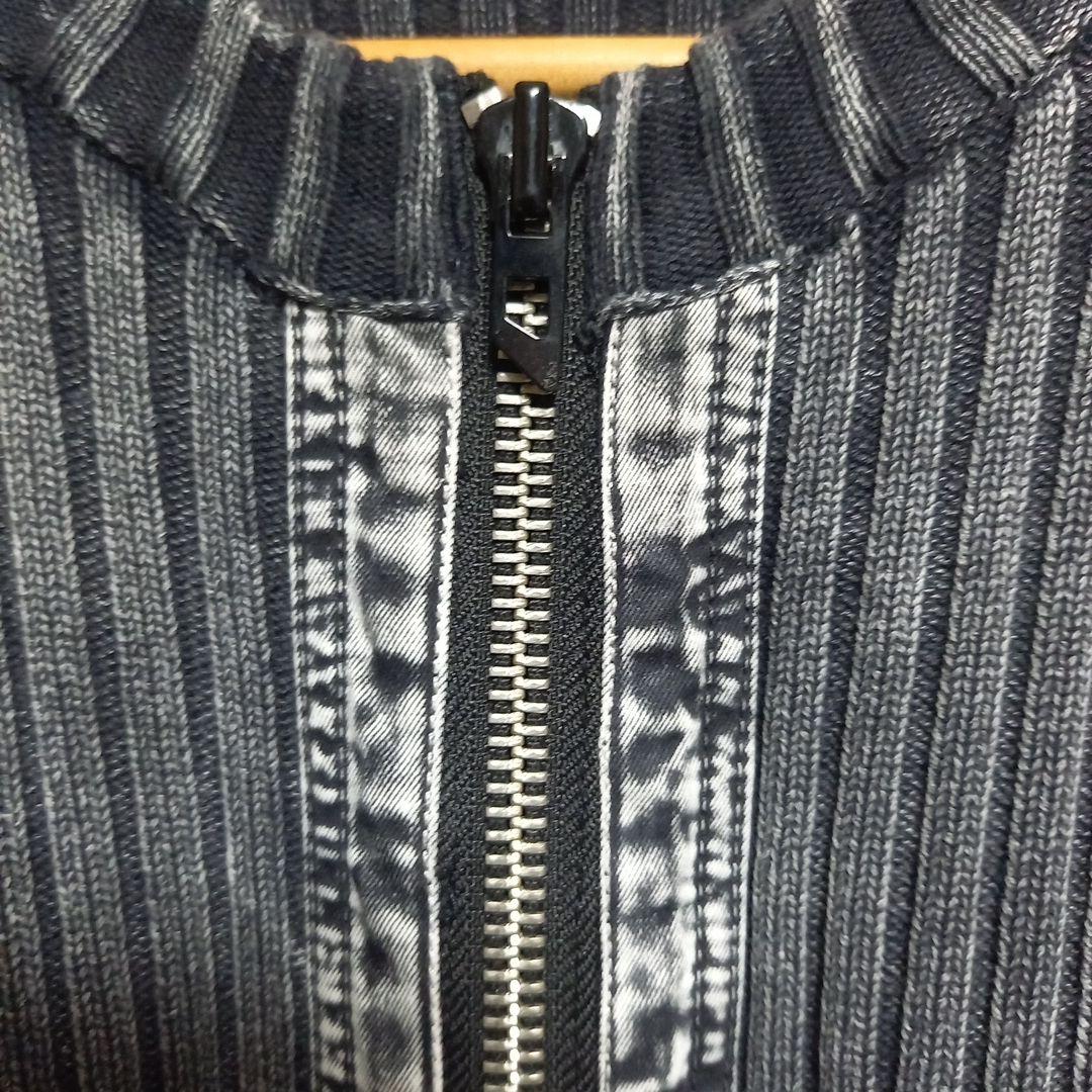 最終値下げ！DIESEL ニットライダース ニットジャケット ドライバーズニット