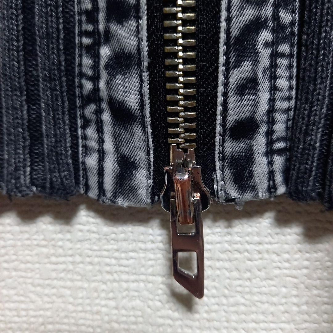 最終値下げ！DIESEL ニットライダース ニットジャケット ドライバーズニット