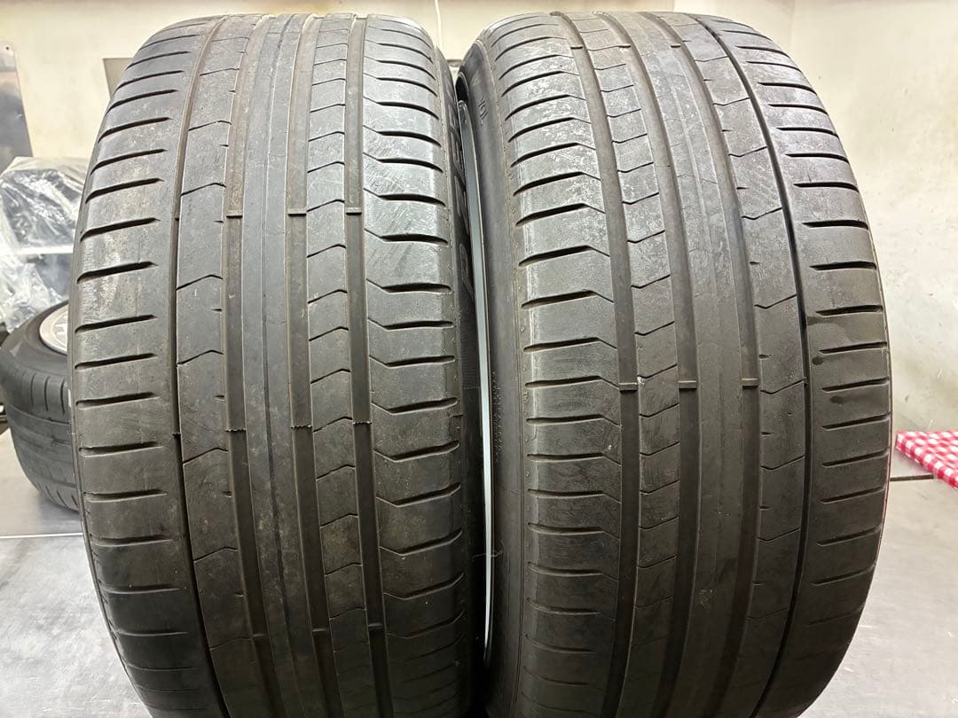 ポルシェカイエン、アウディQ7 22インチ新品ホイールと中古タイヤセット