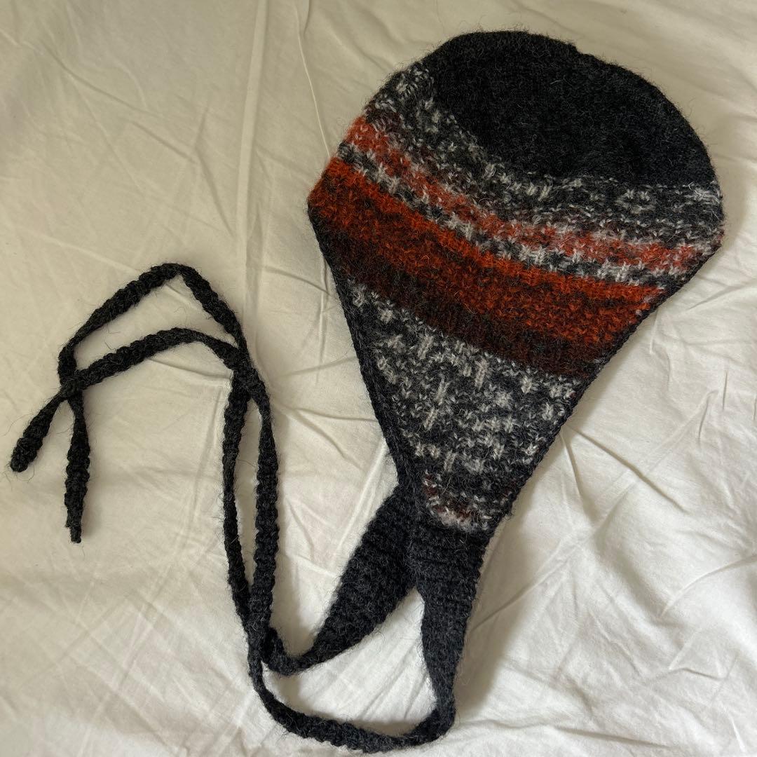 【PERVERZE】Pressed Knit Head Dress