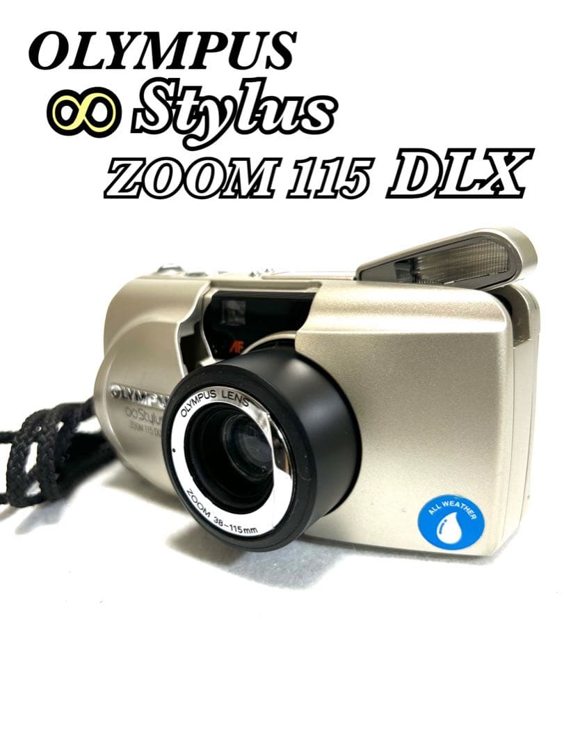 【完動品・美品】OLYMPUS ∞ Stylus ZOOM 115 DLX
