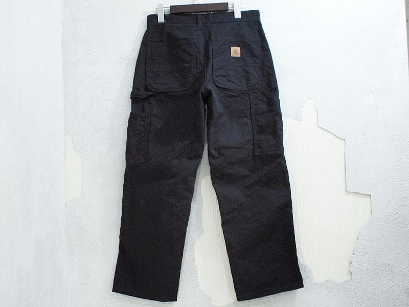 美品 Carhartt B11 ペインター パンツ ダック ブラック 31