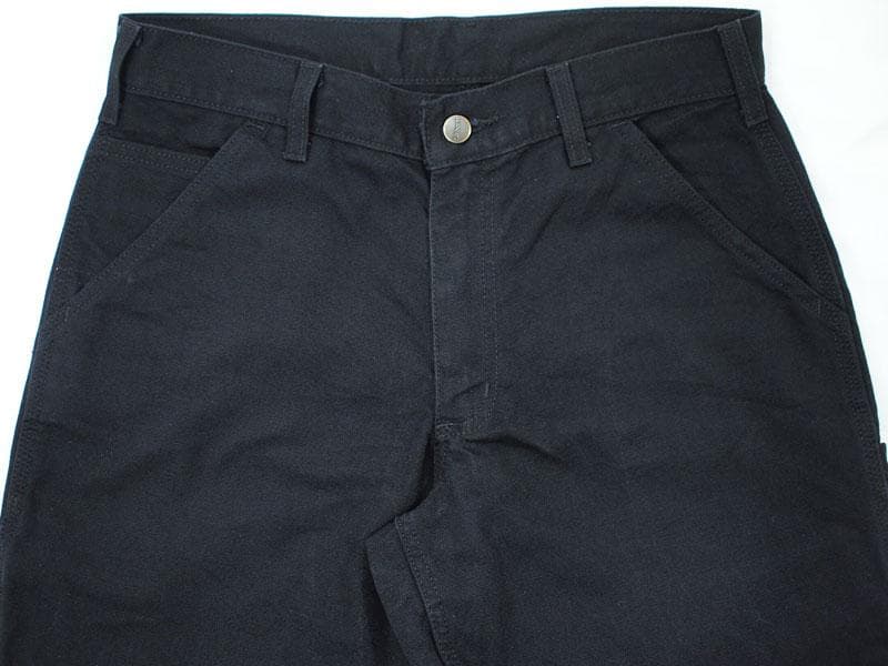 美品 Carhartt B11 ペインター パンツ ダック ブラック 31