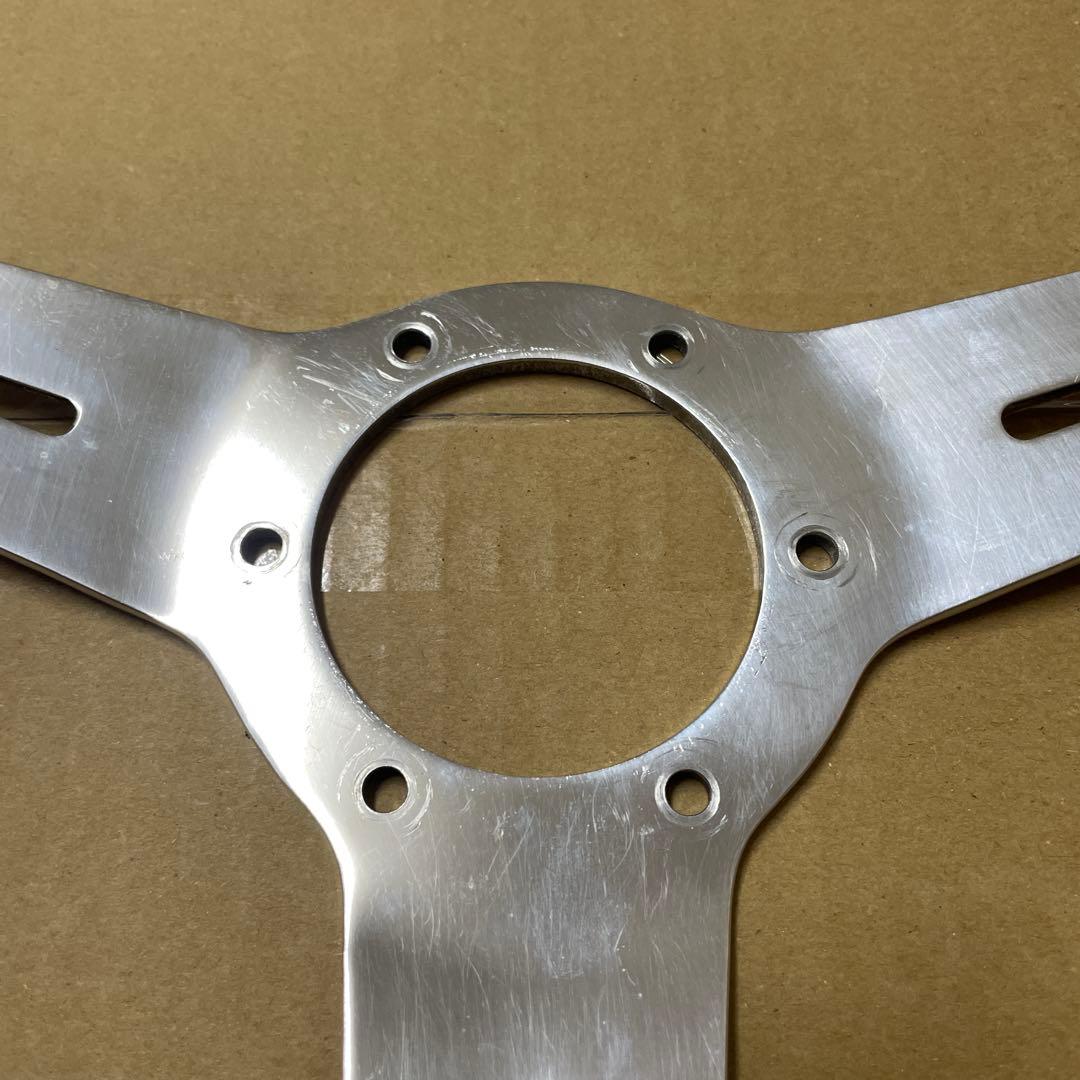 ナルディ　クラシック　当時物　ウッドステアリング　直径37cm