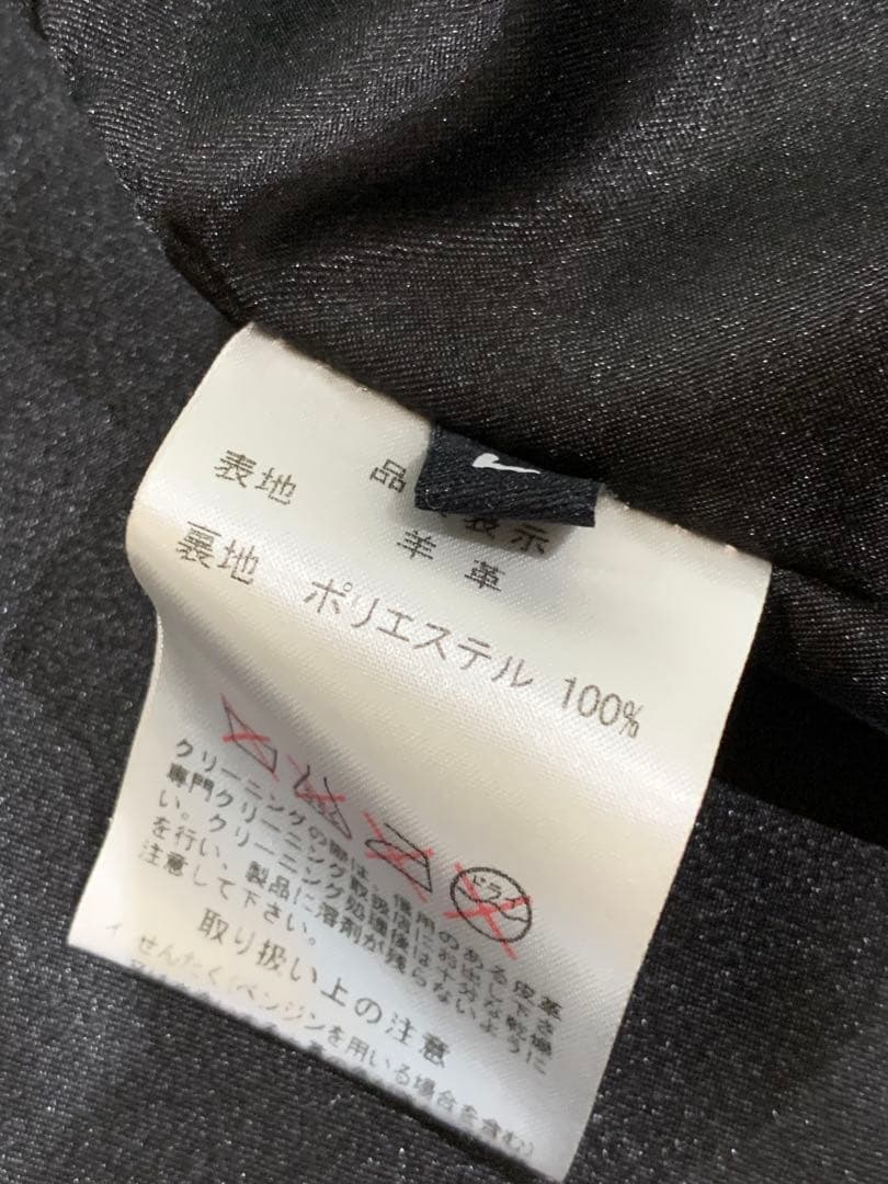 Haruf レザージャケット　美シルエット　本革　シングルライダース　レディース