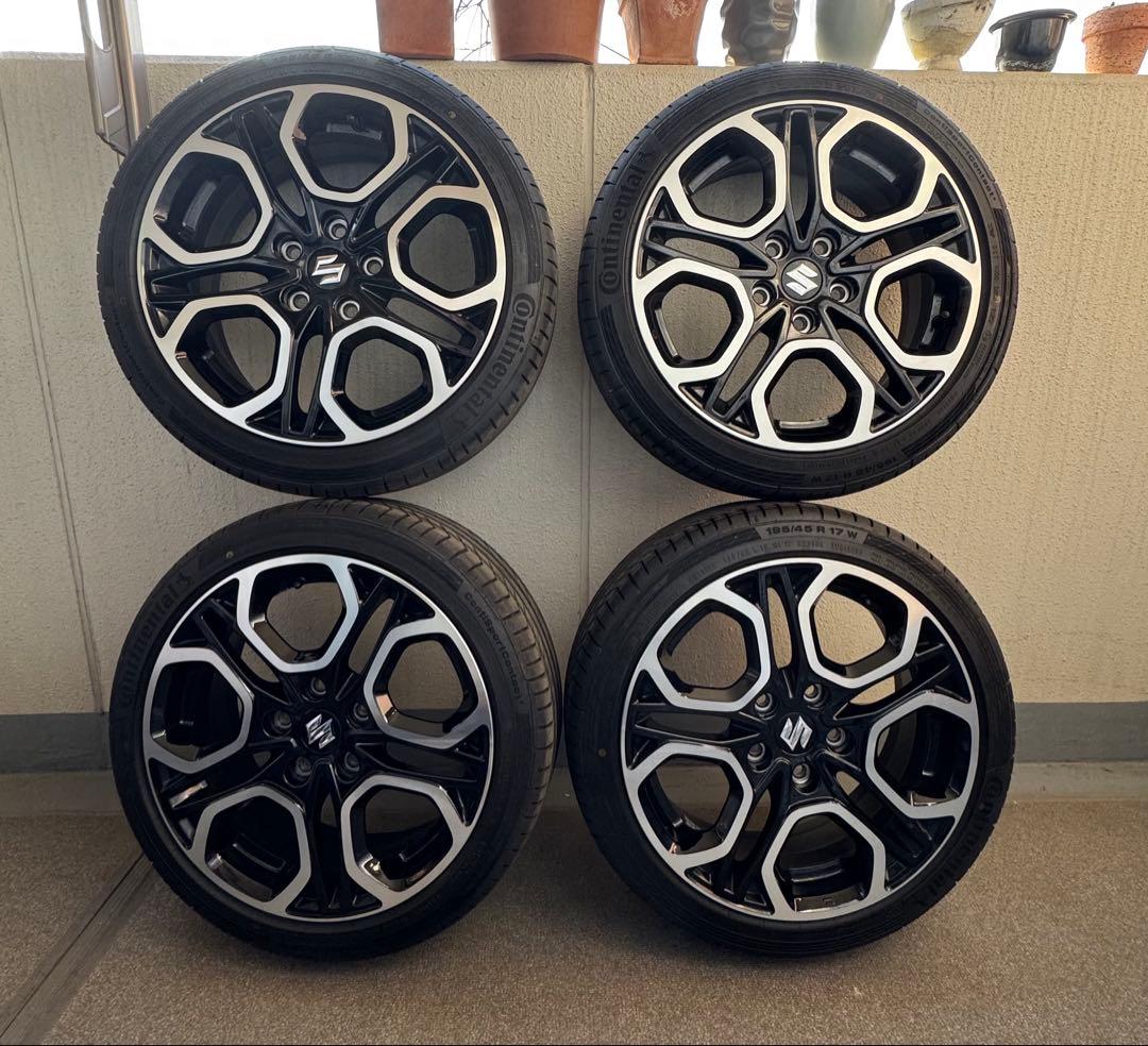 スイフトスポーツ ZC33S 純正タイヤ&ホイール 【24年8月新車取り外し品】