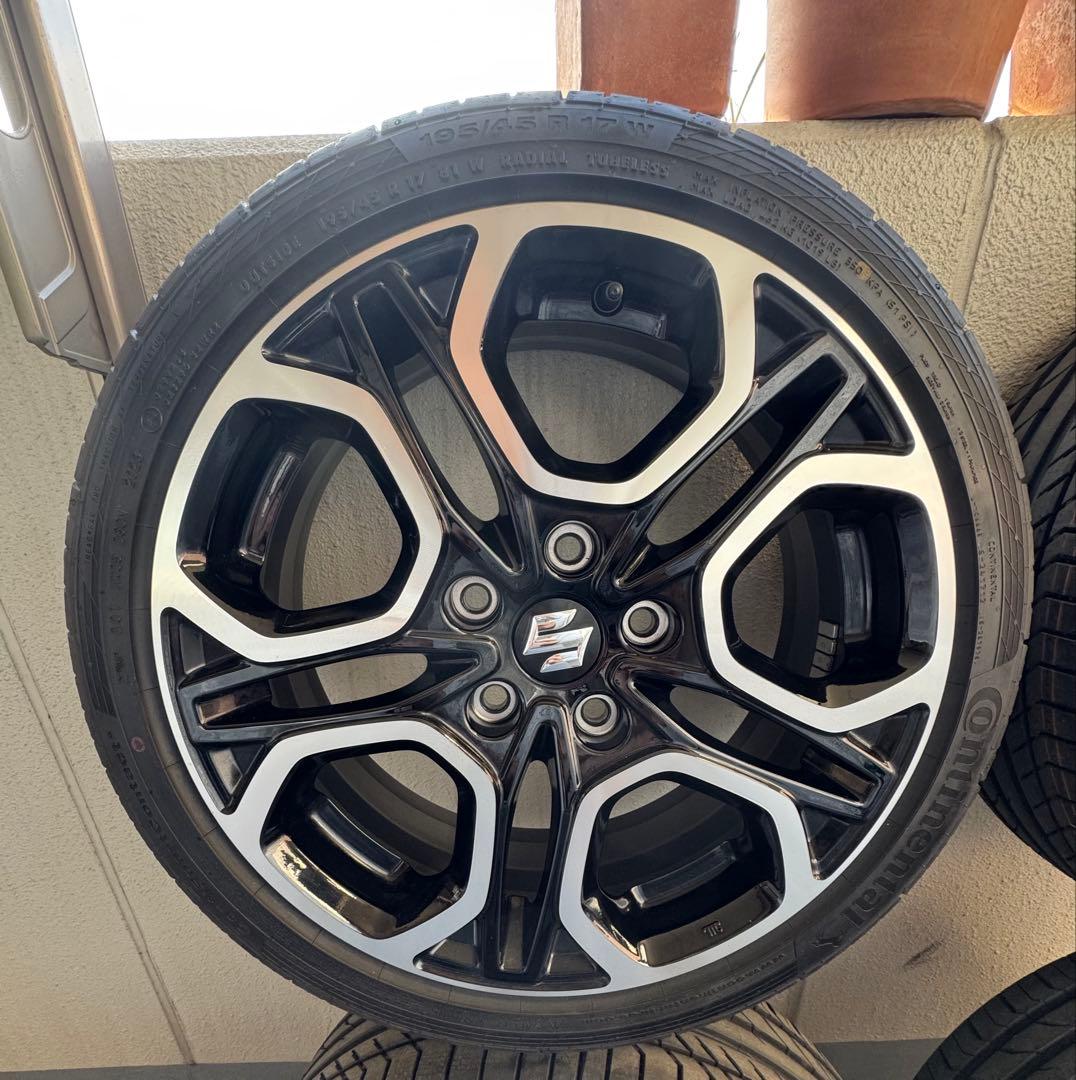 スイフトスポーツ ZC33S 純正タイヤ&ホイール 【24年8月新車取り外し品】