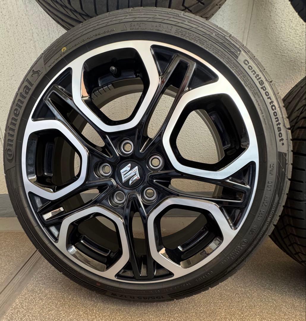 スイフトスポーツ ZC33S 純正タイヤ&ホイール 【24年8月新車取り外し品】