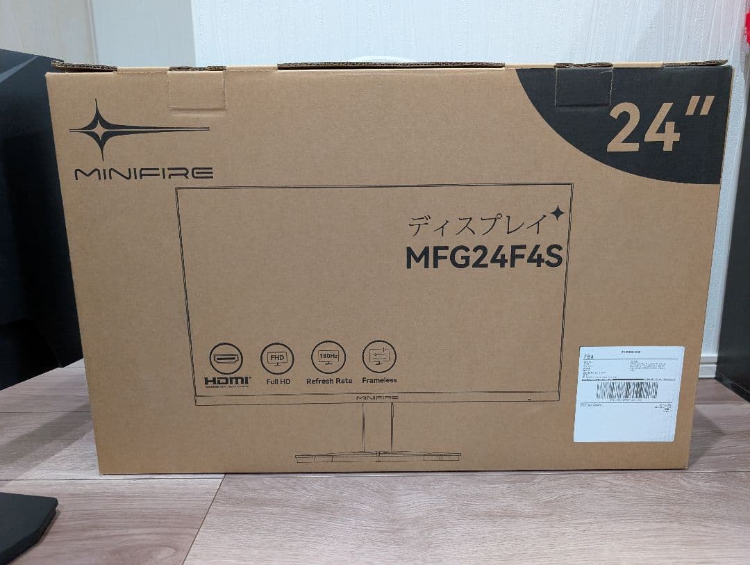 ゲーミングモニター MINIFIRE 24インチ MFG24F4S 本体