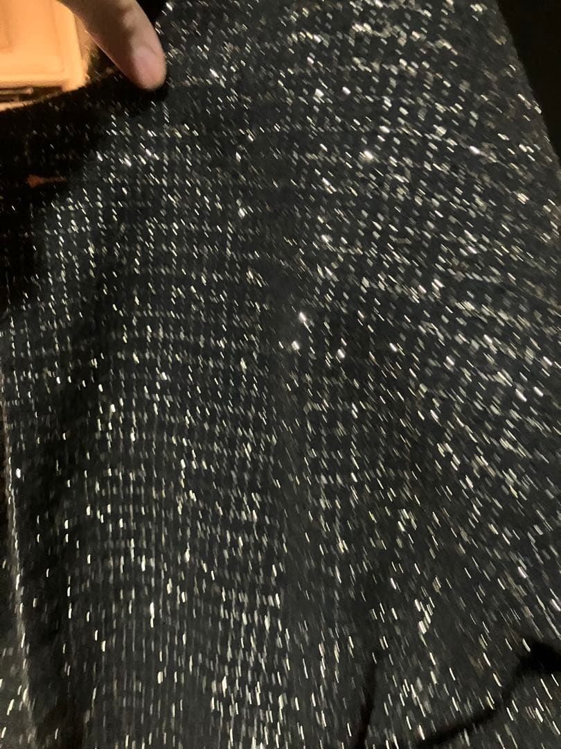 ジャケット・アウター ALUDE SELECT nocollar lame tweed jacket