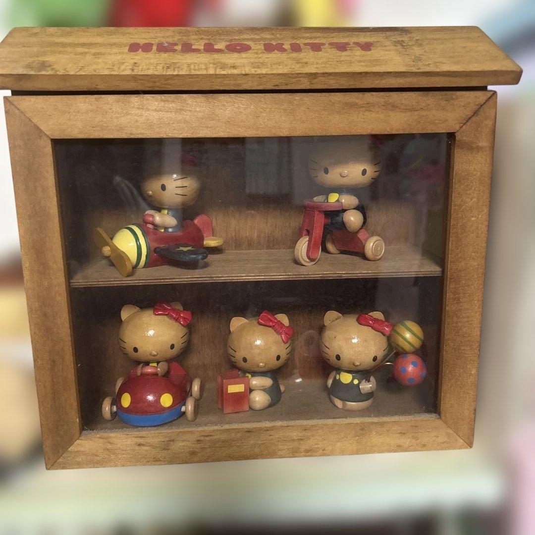 レア　ハローキティ　ウッドコレクション