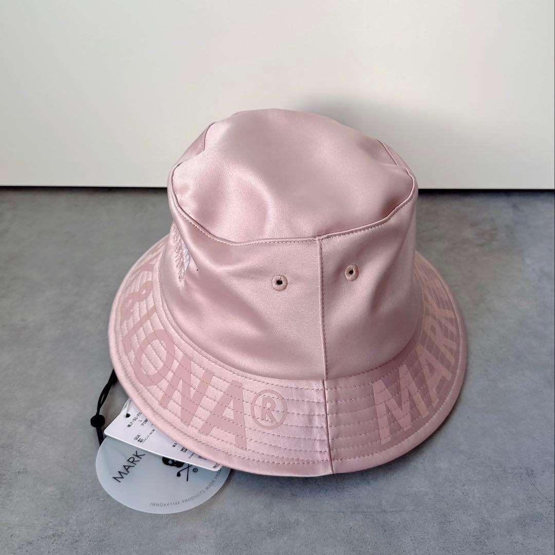 新品 ✨ MARK&LONA バゲットハット 帽子 マーク&ロナ ピンク メンズ